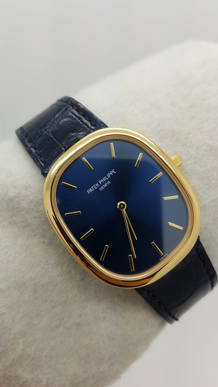 PATEK PHILIPPE	ELLIPSE 	3738	18k Yellow Gold	Genuine Leather	31mm		Mechanical (Automatic)				WATCH