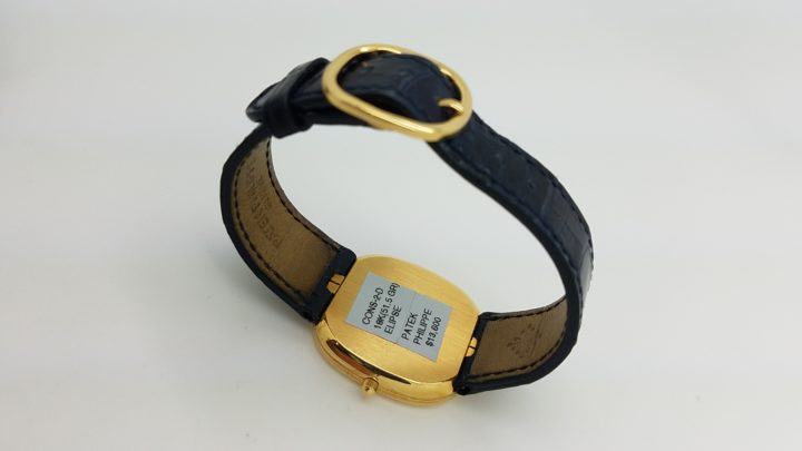 PATEK PHILIPPE	ELLIPSE 	3738	18k Yellow Gold	Genuine Leather	31mm		Mechanical (Automatic)				WATCH