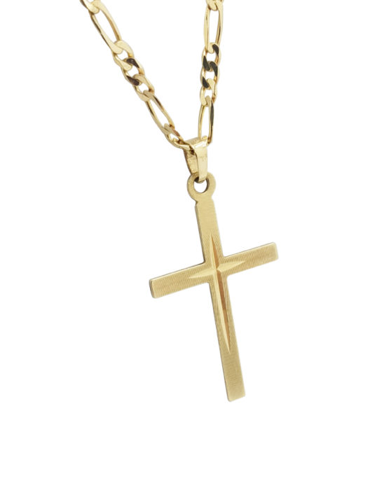 ESTATE	14K	Yellow Gold	1.3	G	CROSS			necklace-pendant