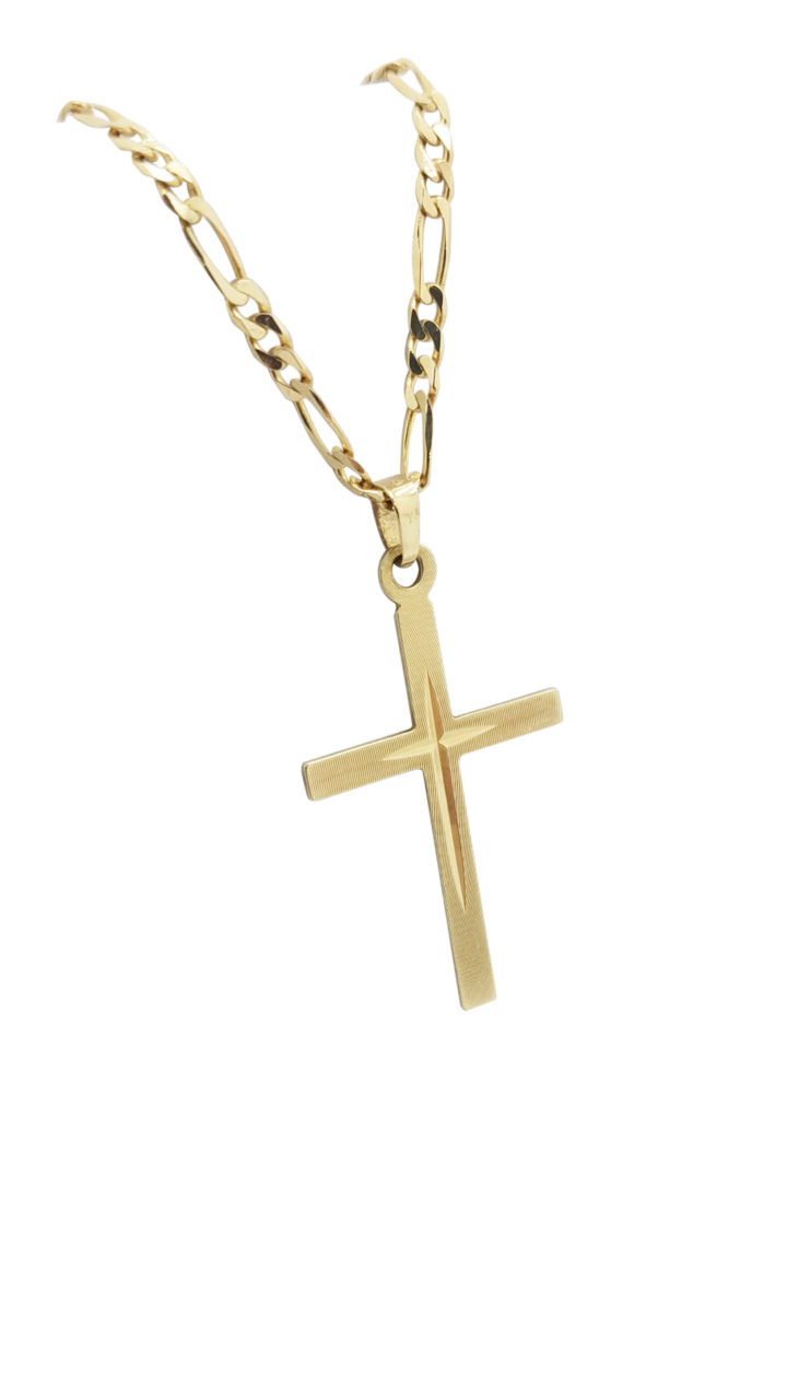 ESTATE	14K	Yellow Gold	1.3	G	CROSS			necklace-pendant