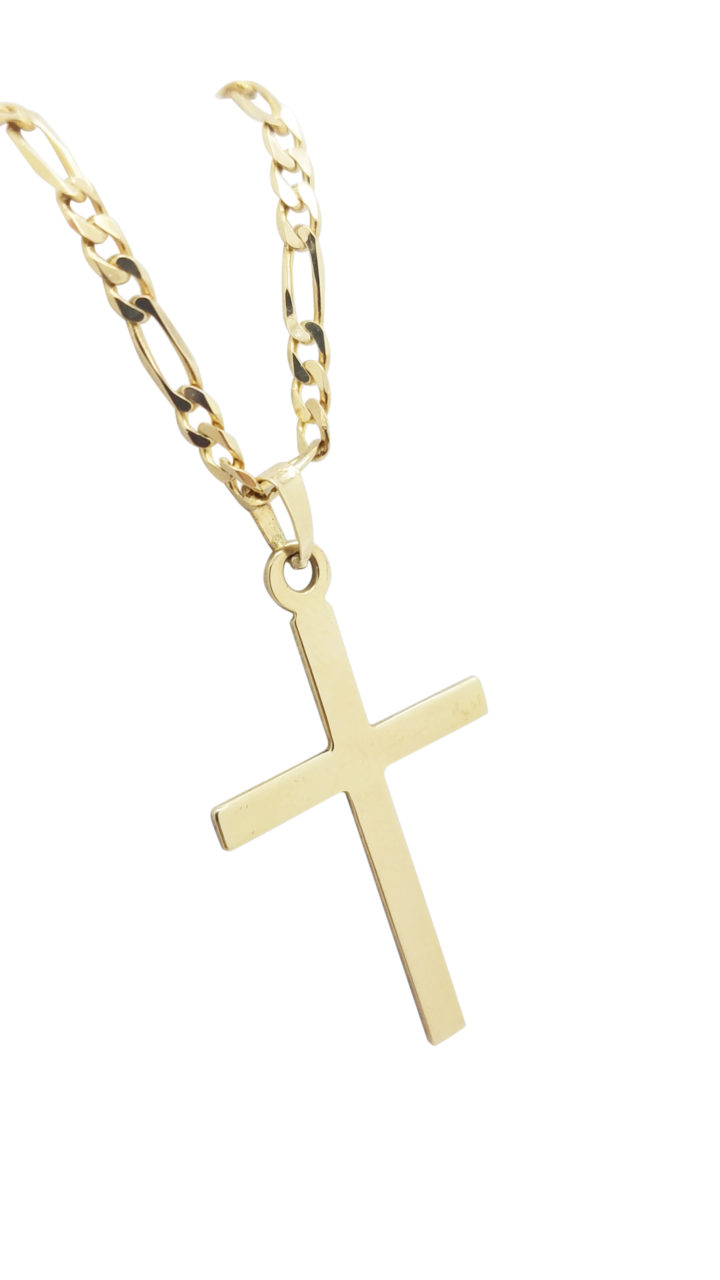 ESTATE	14K	Yellow Gold	1.3	G	CROSS			necklace-pendant