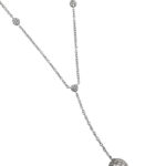 18K	White Gold	CARAVELLI		5	ct		DIAMOND		Pavé set	necklace-pendant