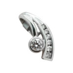PRETTY	0.35	ct		DIAMOND		18K	White Gold	2.3	G				necklace-pendant