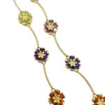 14K	Yellow Gold		FLOWER		ct		MIX GEMSTONE			necklace-pendant