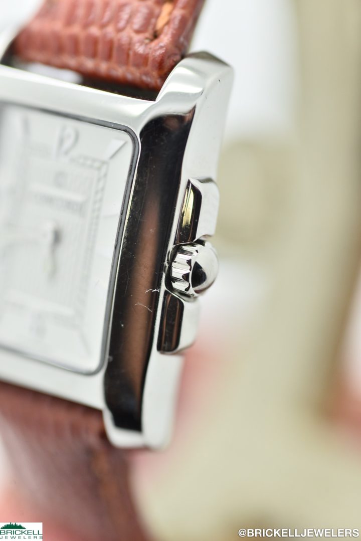 CONCORD	Ladies SPORTIVO			Stainless Steel	Genuine Leather				Quartz (Battery)	Watch