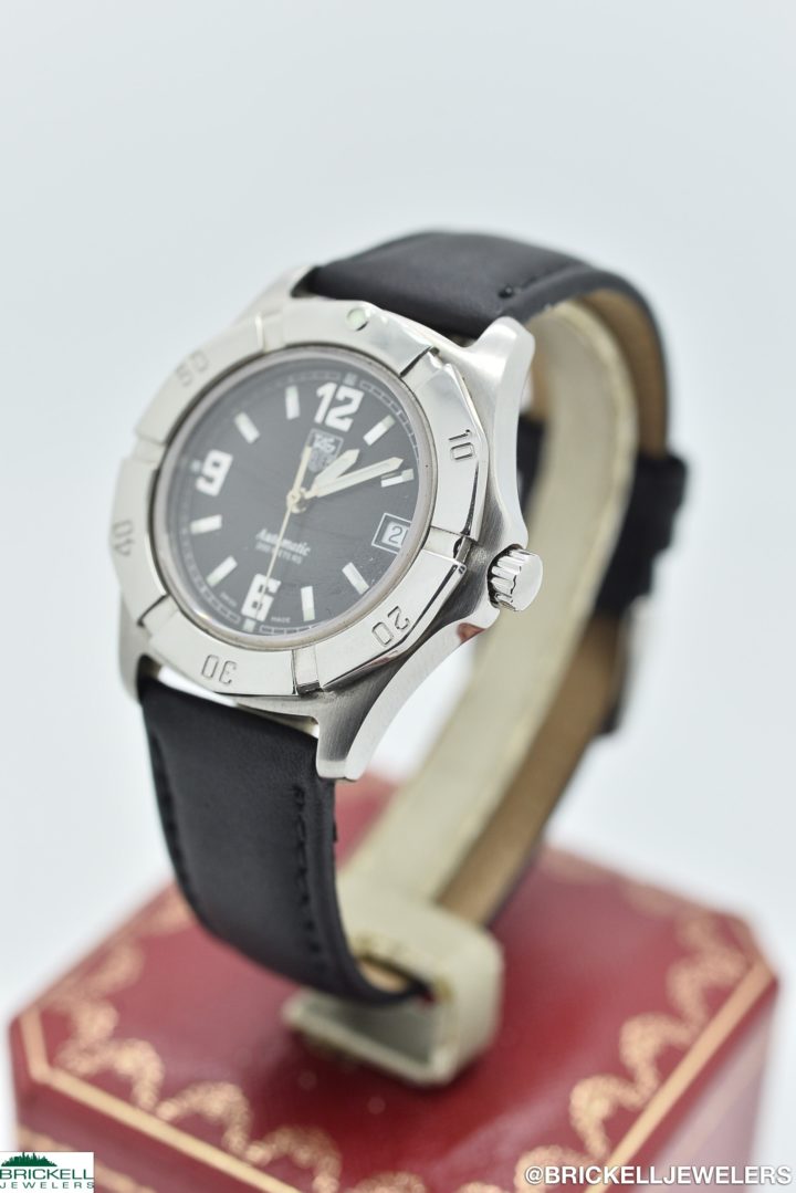 TAG HEUER        200 METERS        wn2111       BLACK                                        Stainless Steel        Genuine Leather        38mm        Mechanical (Automatic)        WATCH