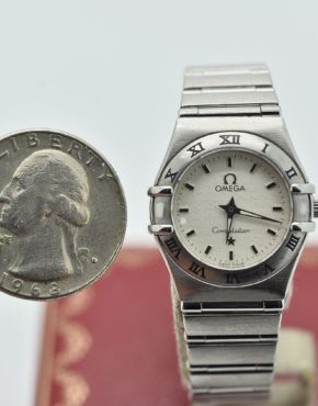 OMEGA	CONSTELLATION LADIES		SILVER / GREY					Stainless Steel		24MM	Quartz (Battery)	WATCH