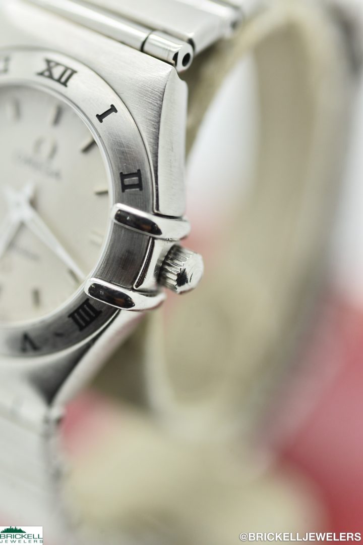 OMEGA	CONSTELLATION LADIES		SILVER / GREY					Stainless Steel		24MM	Quartz (Battery)	WATCH