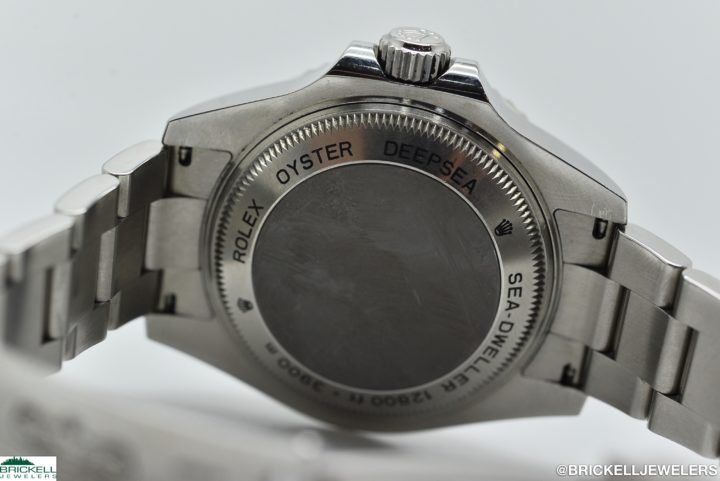 ROLEX	SEA DWELLER DEEPSEA	116660	BLACK					Stainless Steel		44MM	Mechanical (Automatic)	WATCH