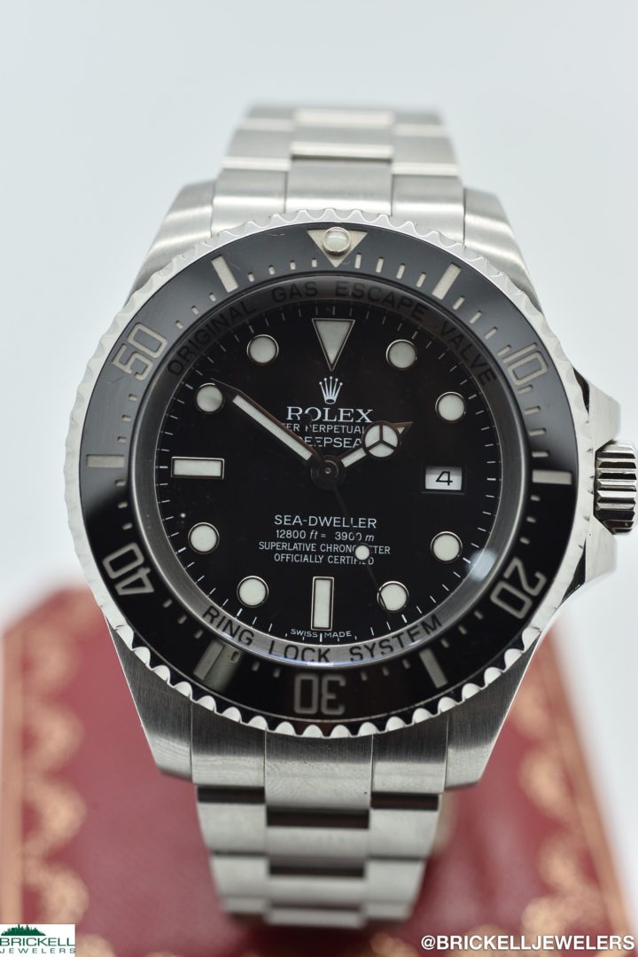ROLEX	SEA DWELLER DEEPSEA	116660	BLACK					Stainless Steel		44MM	Mechanical (Automatic)	WATCH