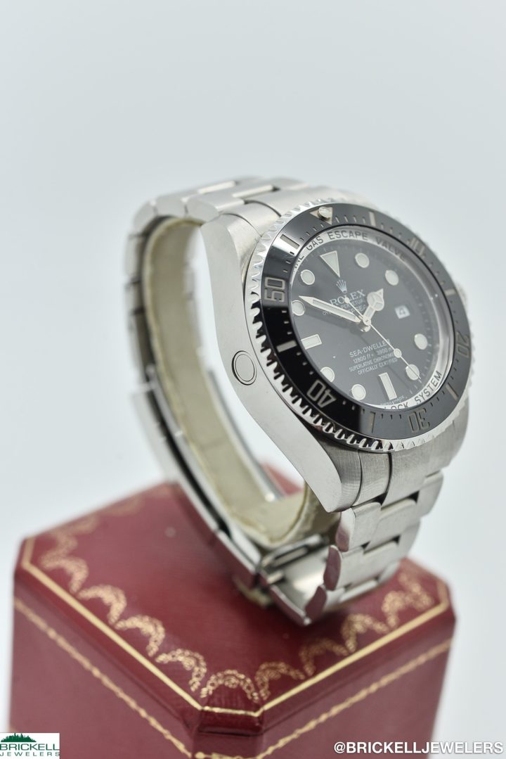 ROLEX	SEA DWELLER DEEPSEA	116660	BLACK					Stainless Steel		44MM	Mechanical (Automatic)	WATCH