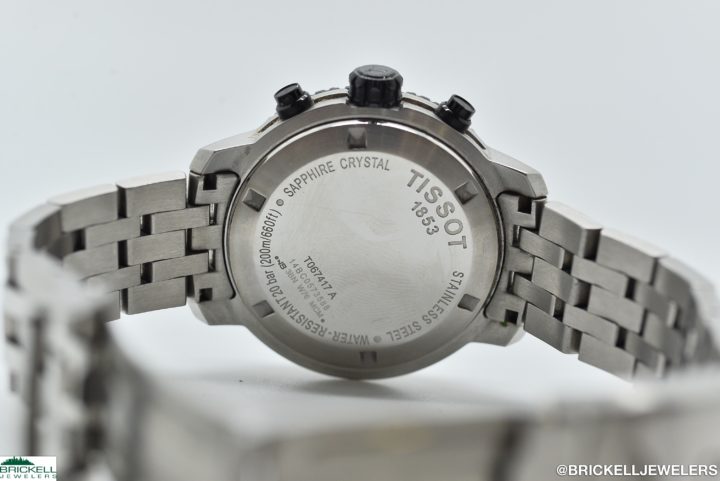 TISSOT	PRS 200 CHRONOGRAPH	T067417A	BLACK					Stainless Steel			Quartz (Battery)	WATCH