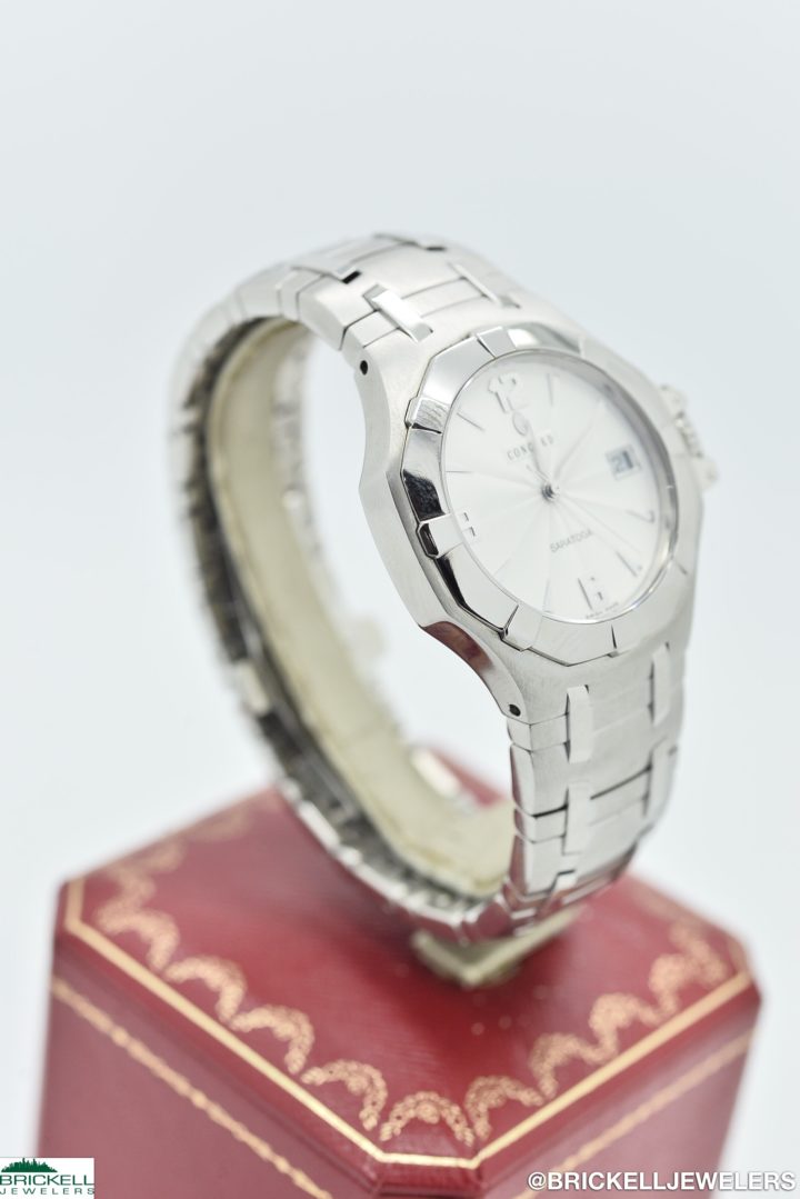 CONCORD	SARATOGA		SILVER / GREY					Stainless Steel			Quartz (Battery)	WATCH