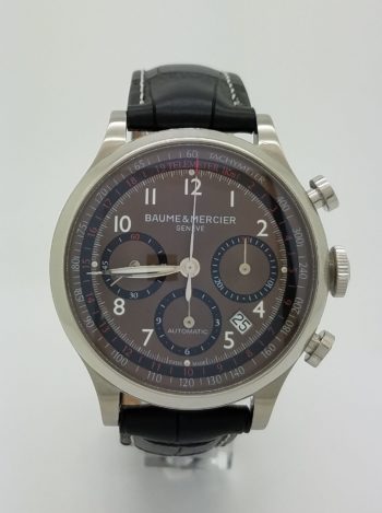 BAUME & MERCIER CAPELAND BROWN AUTOMATIC MENS WATCH 65687