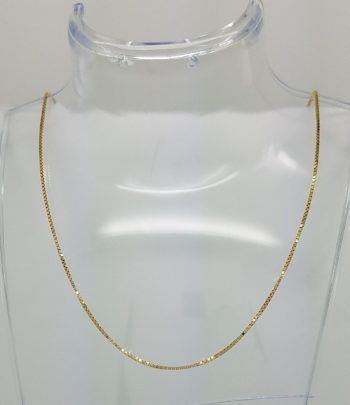 14K YELLOW GOLD CHAIN 20" LONG